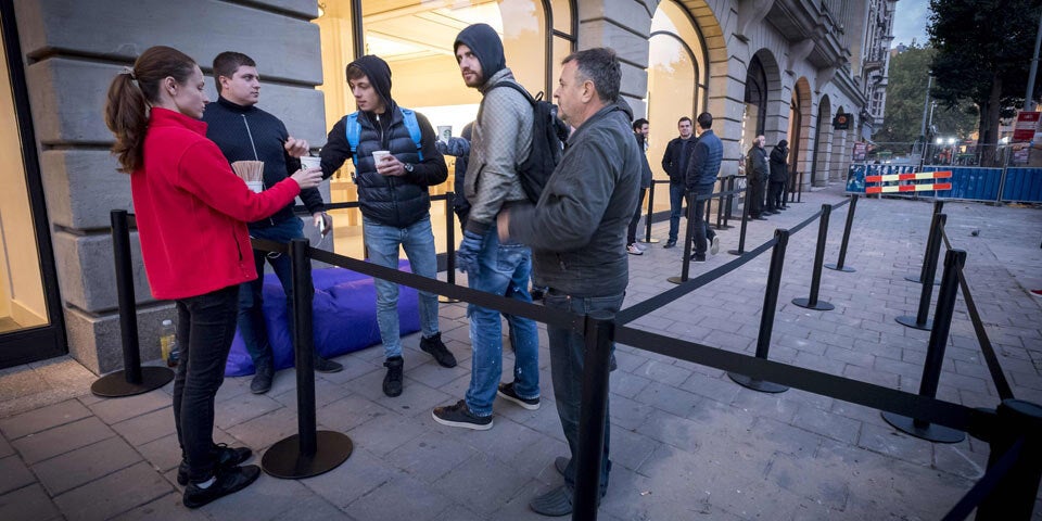 iPhone 8 löst keinen Verkaufs-Hype aus