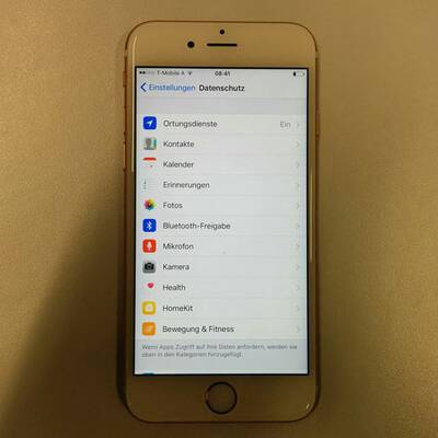 iPhone Bewegungsprofil