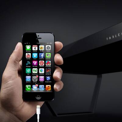 TableConnect iPhone-Tisch