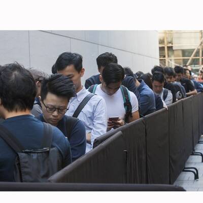 Verkaufsstart des iPhone X