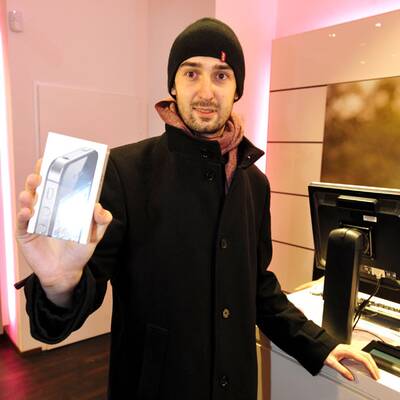 iPhone 4S-Start in Österreich