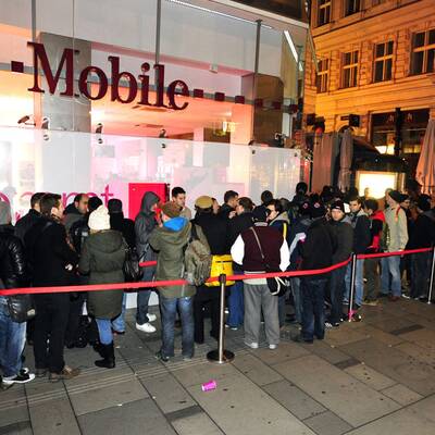 iPhone 4S-Start in Österreich