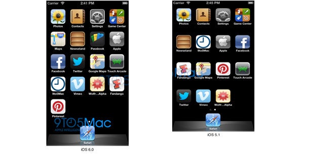 iPhone 5-Display mit 640 x 1136 Pixel