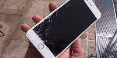 Die neuen  iPhone 6 im Crashtest