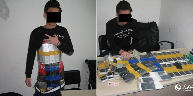 Mann wollte 94 iPhone 6 schmuggeln