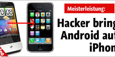 Android funktioniert auf dem iPhone