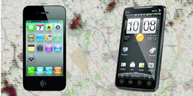 Smartphones speichern unerlaubt Ortsdaten