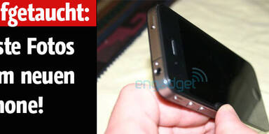 Die ersten Fotos des neuen iPhone 4G/HD