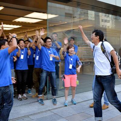 iPhone 5S- und 5C-Start