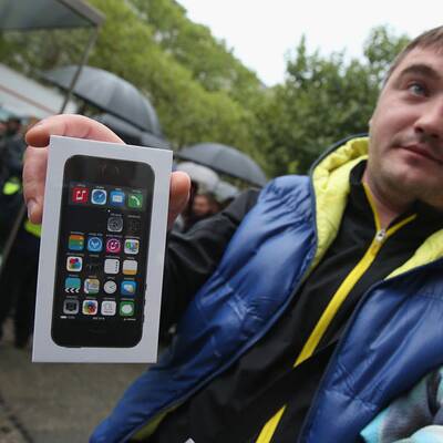 iPhone 5S- und 5C-Start