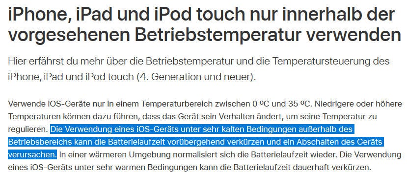 An den kommenden Tagen sollte man iPhones nicht nutzen