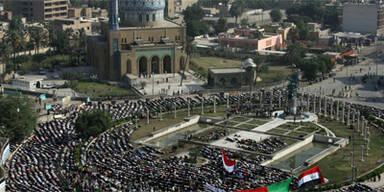 Tausende demonstrieren in Bagdad gegen US-Truppen