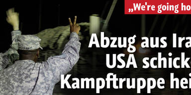 Letzte US-Truppen verlassen Irak