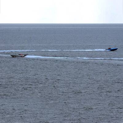 Dieses Schnellboot provozierte die Besatzung des US-Kriegsschiffes