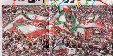 Iran manipuliert Bilder mit Photoshop