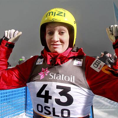 So jubelte Iraschko über WM-Titel