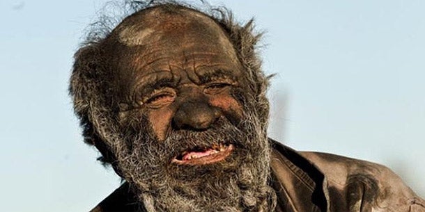 Dieser Mann hat sich seit 60 Jahren nicht mehr gewaschen