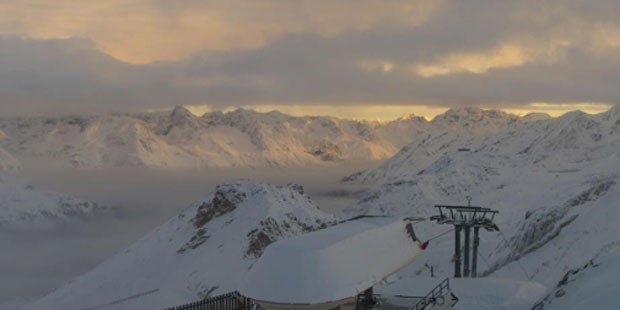 Schnee im Westen, Regenwalze im Osten