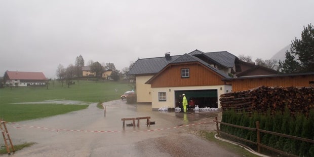 Wintereinbruch in Österreich