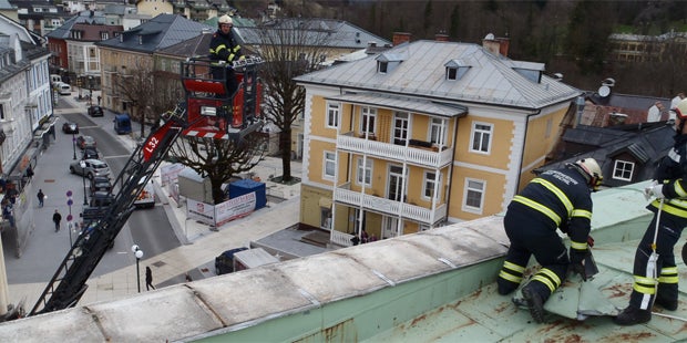 Orkan mit 120 km/h in Österreich