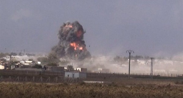 ISIS-Kämpfer lenkt Bomben-Truck in den Tod