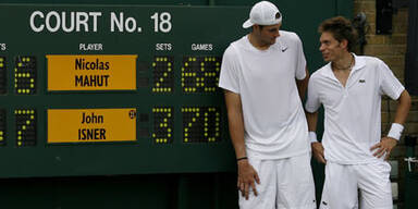 Isner und Mahut stehlen Queen die Show