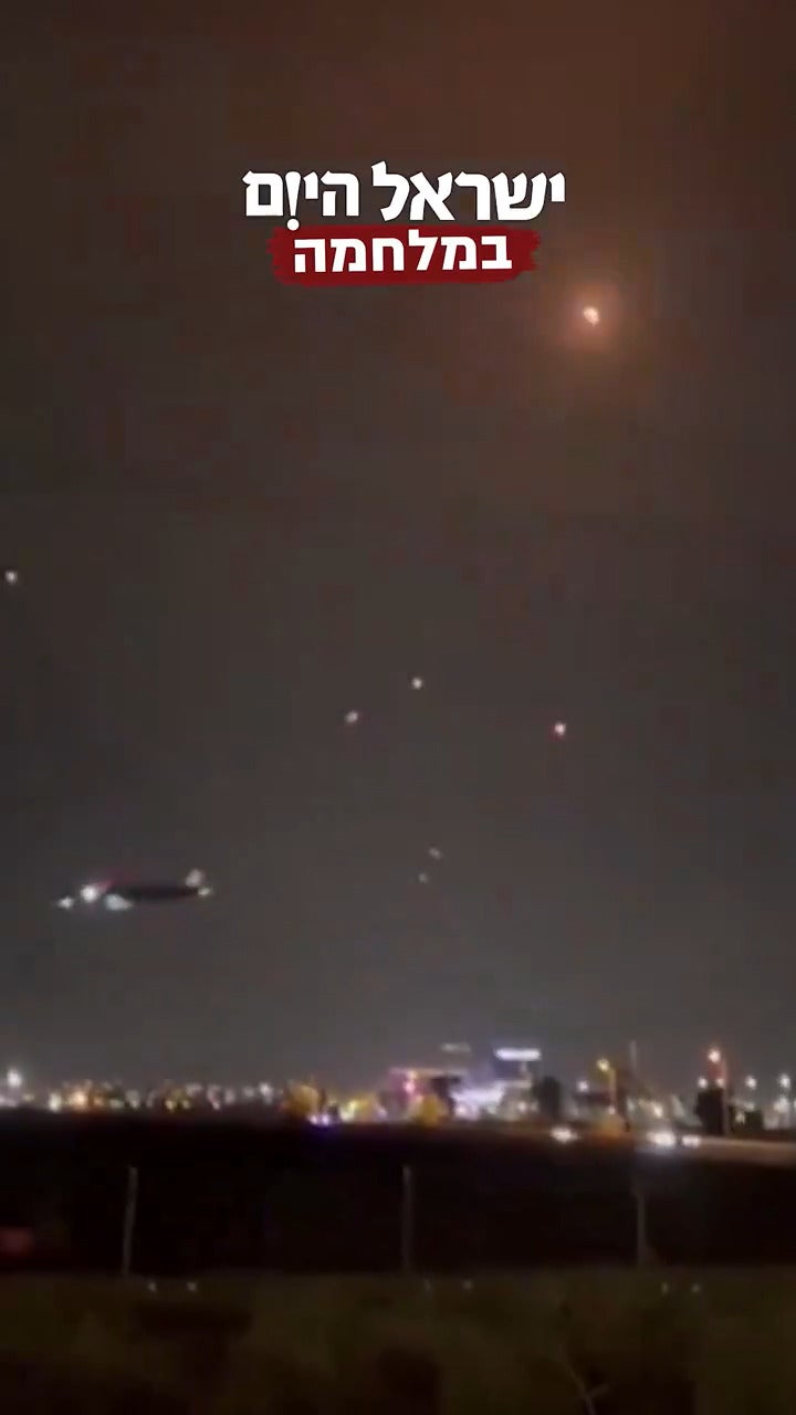 Landung von Passagierflugzeug in Tel Aviv während Angriffen