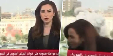 Live im TV: Israel-Bombe schl&auml;gt im Damaskus ein