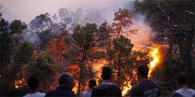 Großbrand in Israel außer Kontrolle