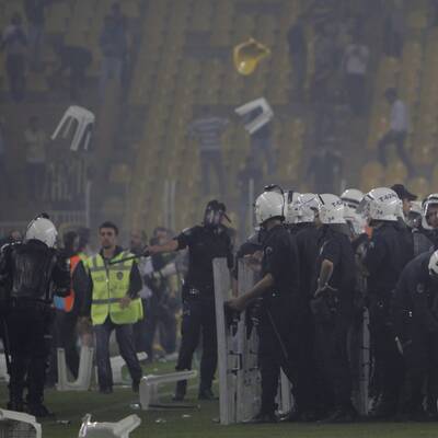 Fenerbahce-Fans legten sich mit Polizei an 