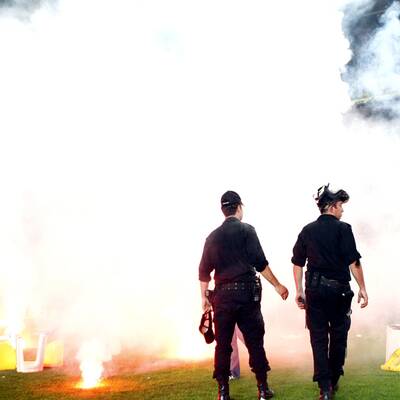 Fenerbahce-Fans legten sich mit Polizei an 