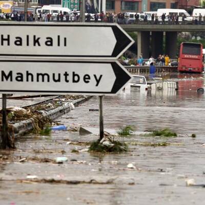 Istanbul überschwemmt