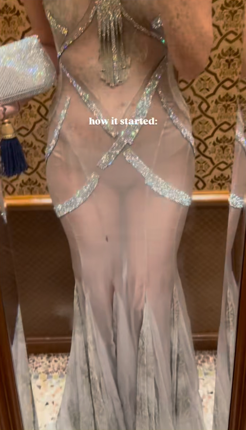 Leonardo DiCaprios Freundin Vittoria Ceretti sorgt bei Bezos-Hochzeit für Fashion-Fail