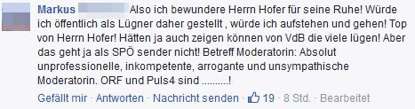 Internet-Shitstorm gegen Thurnher