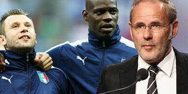 Reinhold Beckmann, Antonio Cassano, Mario Balotelli