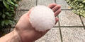 Schwere Unwetter: Riesenhagel in Italien