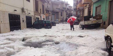 Totales Winterchaos in Italien