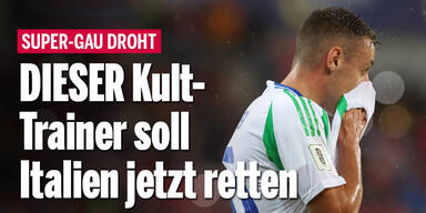 DIESER Kult-Trainer soll Italien jetzt retten