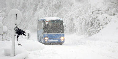 Italien und Kroatien versinken im Schnee-Chaos