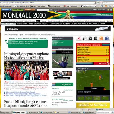 WM-Finale beschäftigt Medien weltweit