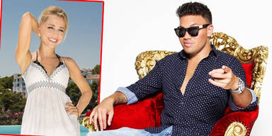 Kay One und Gewinnerin Sarah "Prinzessin gesucht"