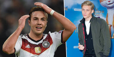 Mario Götze Matthias Schweighöfer