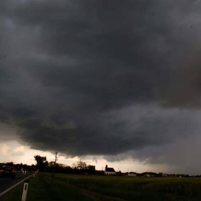 Gewitterwolken im Waldviertel