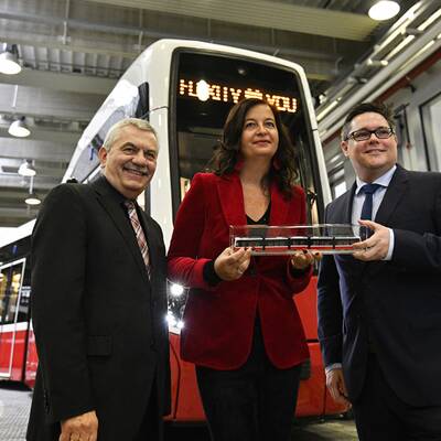 Neue Wiener Straßenbahn FLEXITY