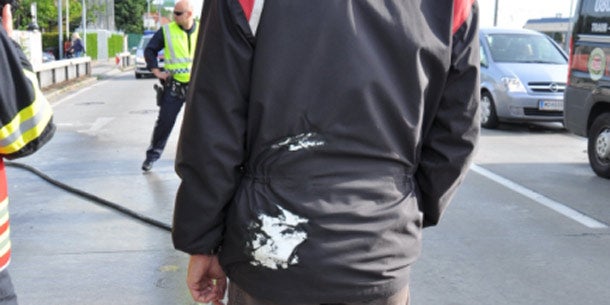 Motorradbrand Wiener Neudorf