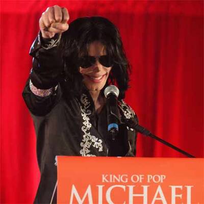Michael Jackson feiert sein Comeback