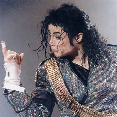 Michael Jackson auf der Bühne