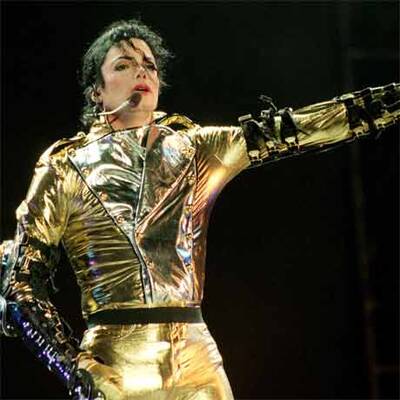 Michael Jackson auf der Bühne