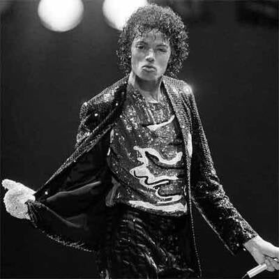 Michael Jackson auf der Bühne