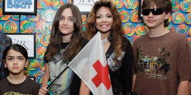 Blanket Jackson, Paris Jackson, Latoya Jackson, Prince Jackson